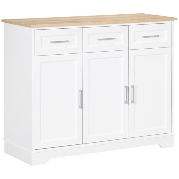 Kitchen Cabinet-White, Oak