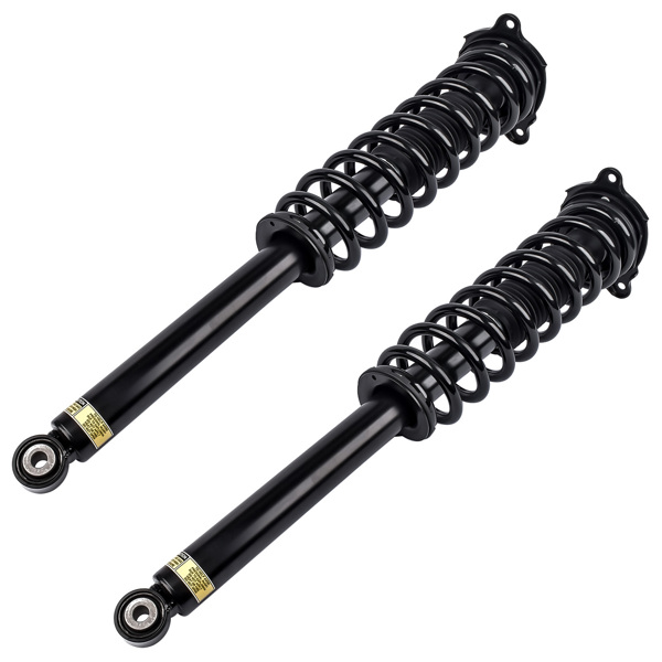 Pair Rear Shock Strut Coil Spring Assembly for Tesla Model S 2011-2016 RWD 101562003D 101562000E 101562000B