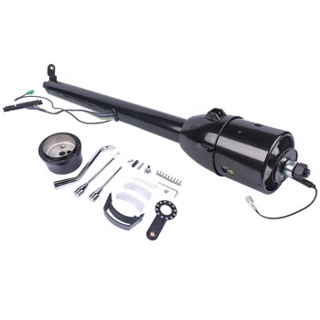 32\\" GM Chevy Black Stainless Steel Tilt Steering Column Shift Automatic No Key