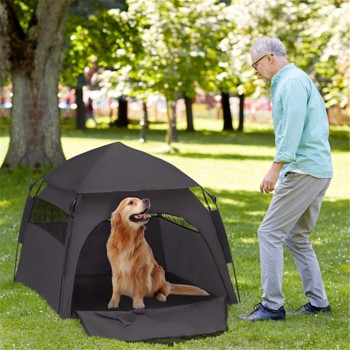 Pop Up Dog Tent / Pet Camping Tent ( Amazon Shipping)（Prohibited by WalMart）