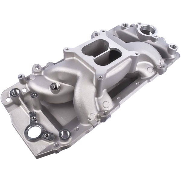 For Chevy Big Block V8 396 402 427 454 4-barrel Bore Oval port Dual Plane Intake Manifold Air Gap Intake Manifold 1965-1970 1-147-019 PCE147.1034 53026