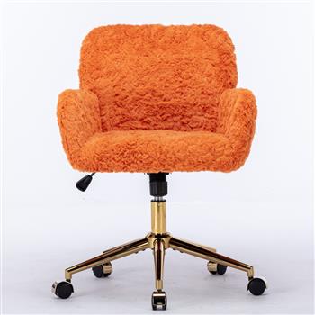 Furniture Office <b style=\\'color:red\\'>Chair</b>,Artificial rabbit hair Home Office <b style=\\'color:red\\'>Chair</b> with Golden Metal Base,Adjustable