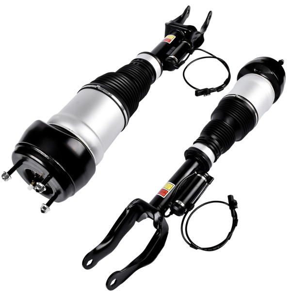 Pair Front Left & Right Air Suspension Shock Struts w/ ADS for Mercedes-Benz M GL Class W166 X166 GL350 GL500 ML350 ML500 1663201313 1663201413