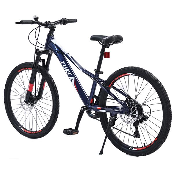 Mountain Bike for Girls and Boys  Mountain 24 inch 7-Speed bike