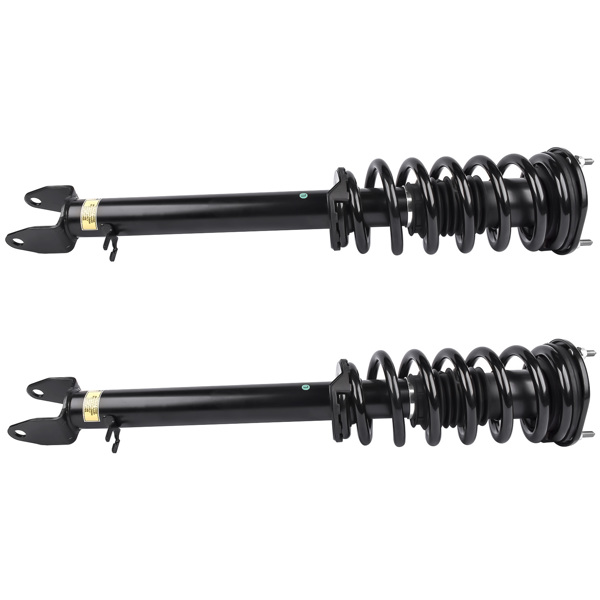 Pair Front Shock Strut Coil Spring Assembly for Tesla Model S 2011-2016 RWD 101561901B 101561901A 101561901E