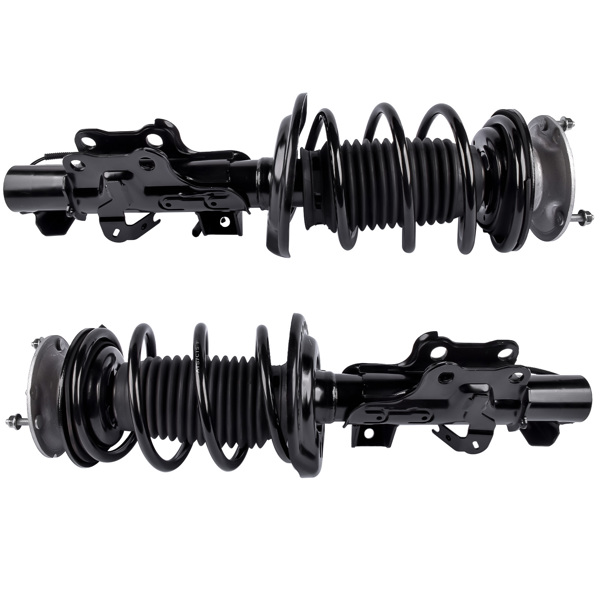 Pair Front Left & Right Shock Strut Coil Spring Assembly with Electric For Cadillac ATS 2013-2019 23247469 19300064 23247470 19300065