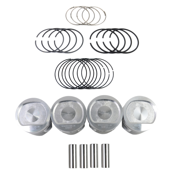 Pistons Rings Set for Jeep Wrangler TJ Cherokee XJ Dodge Dakota 2.5 L 1996-2002 H822CP 2M4925 P30714