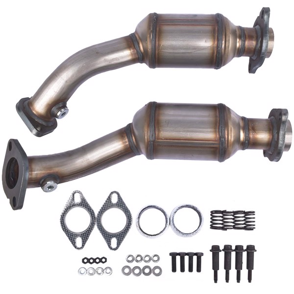 Pair Front Catalytic Converters Left & Right for Cadillac CTS & STS 3.6L V6 2008-2011 16684 16685