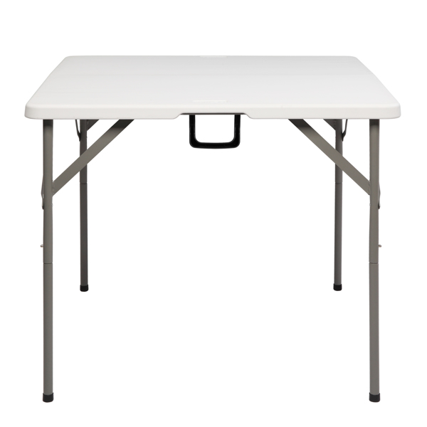 34" Blow Molding Foldable Square Table