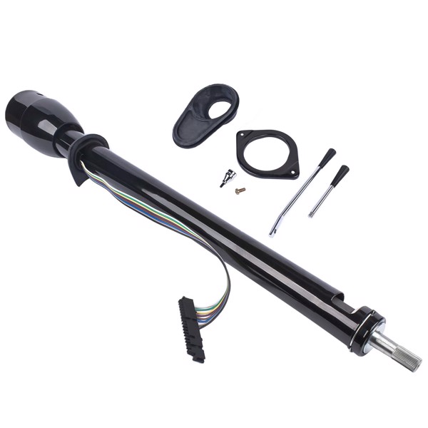 35" Manual Black Floor Shift Steering Column for 67-72 Chevy/ GMC C10 C20 Pickup