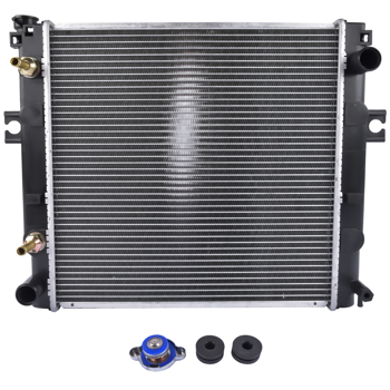 散热器 91E01-00010 Radiator For Mitsubishi Forklift P5000 FG20NT FG30NT S4S 91E0100010