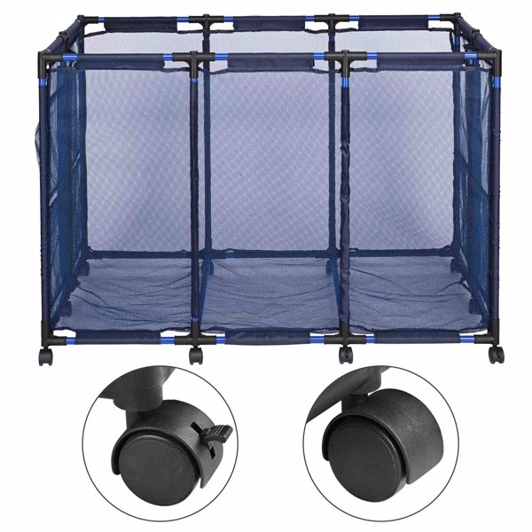 Pool Storage Bin，Pool hanging storage bag，Holder for Noodles, Toys, Floats, Towels, Mesh Organizer for Swimming Equipments（No shipments on weekends）