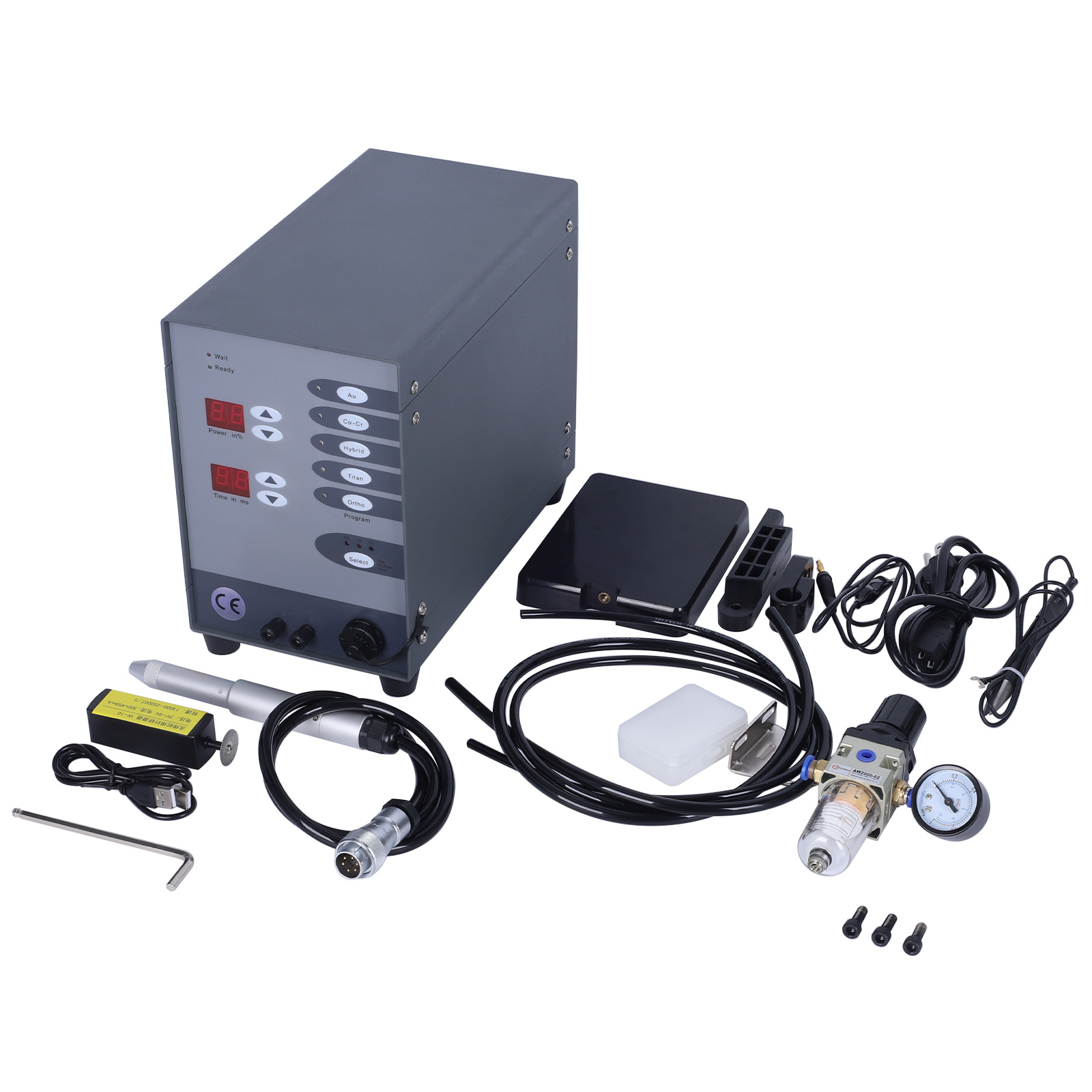 110V Permanent Welder kits Weldable Solid Gold, Aluminum, Titanium Welding view 4