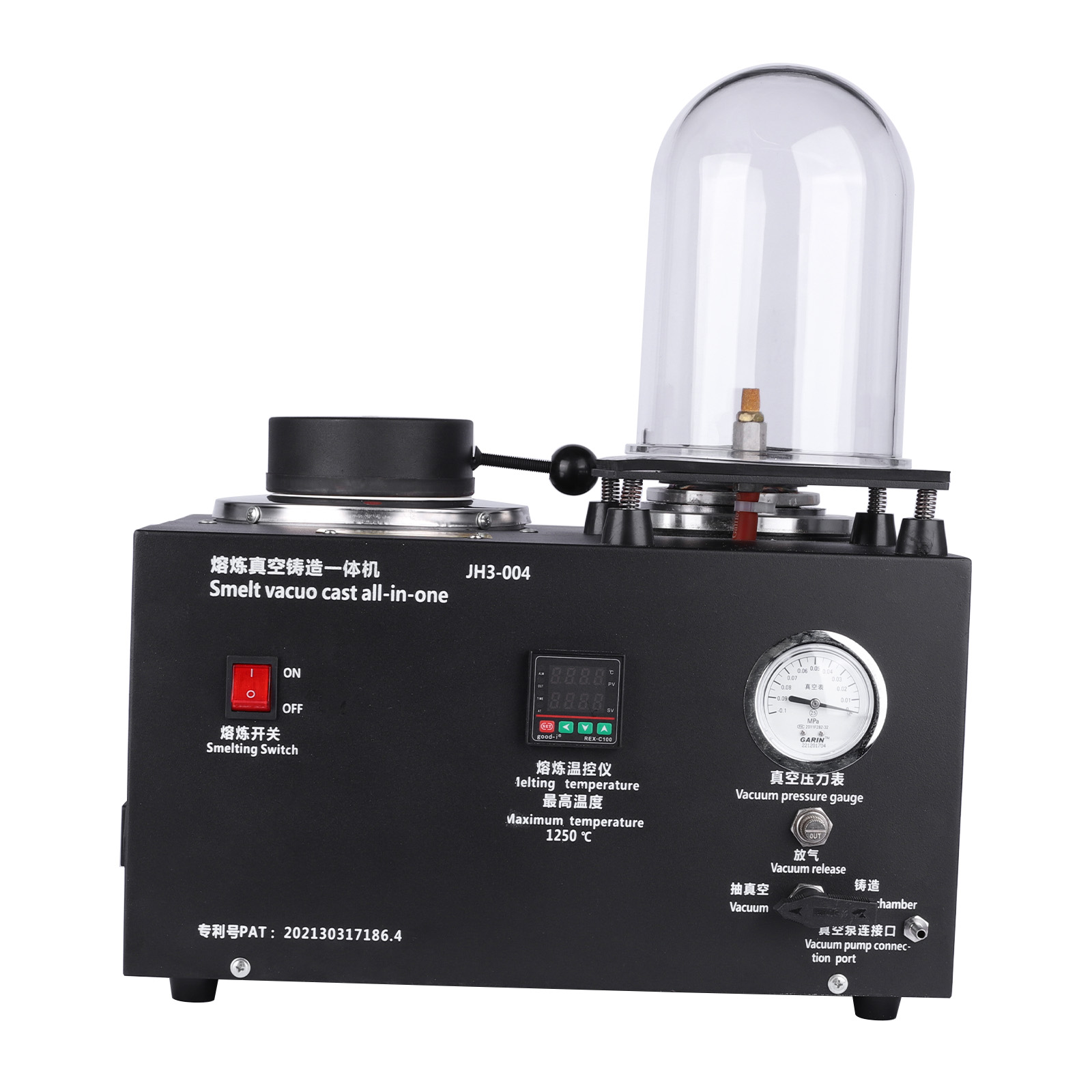 2KG Gold Melting Furnace Vacuum Casting Machine for Melt Scrap Silver Gold view 2