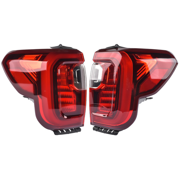 Pair Rear Left Driver + Right Passenger Side Tail Lamp Brake Light Assembly LED For GMC Acadia Denali SL SLE SLT 2020-2022 84746543 84817347