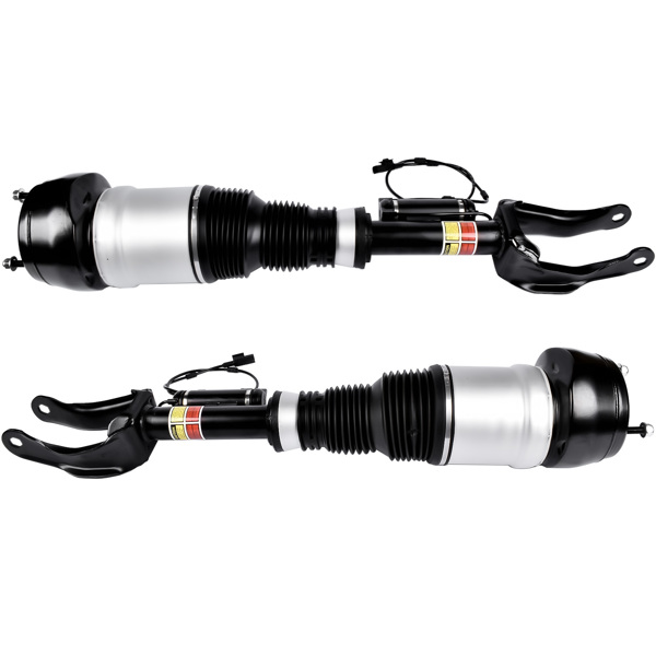 Pair Front Left & Right Air Suspension Shock Struts w/ ADS for Mercedes-Benz M GL Class W166 X166 GL350 GL500 ML350 ML500 1663201313 1663201413