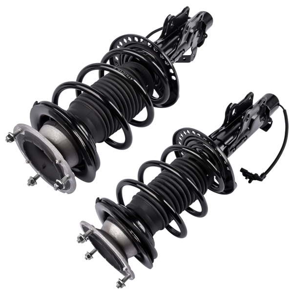 Pair Front Left & Right Shock Strut Coil Spring Assembly with Electric For Cadillac ATS 2013-2019 23247469 19300064 23247470 19300065