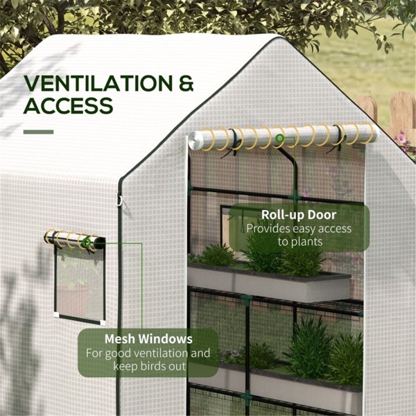 Mini Walk-in Greenhouse ( Amazon Shipping)（Prohibited by WalMart）