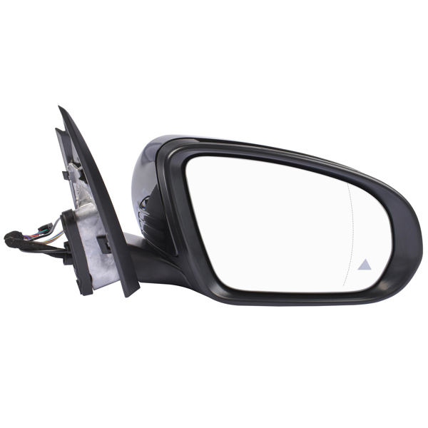 Right Passenger Side Rear View Mirror Fits For Mercedes-Benz W205 C180 C200 C250 C300 C63 AMG 2014-2021 Black A2058109801 2058109801