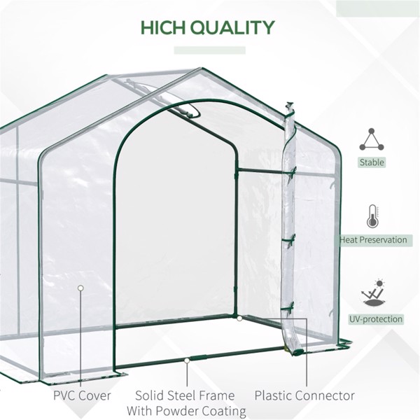 Mini Walk-in Greenhouse ( Amazon Shipping)（Prohibited by WalMart）