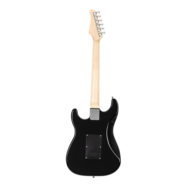 【Do Not Sell on Amazon】Glarry GST Stylish Electric Guitar Kit with Black Pickguard Blue Color