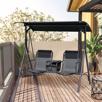 Outdoor Patio Swing Chair ( Amazon Shipping)（ Prohibited by WalMart ）