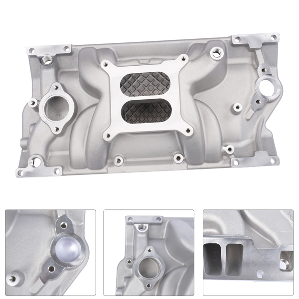 7116 Performer RPM Intake Manifold for Small Block Chevy Vortec Dual Plane 1500-6500 RPM