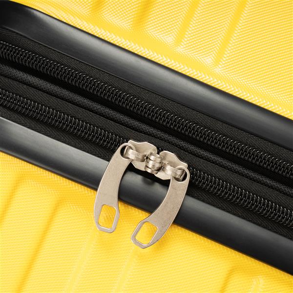 Luggage with TSA Lock Spinner Wheels Hardside Expandable Luggage Travel Suitcase Carry on Luggage ABS 24"