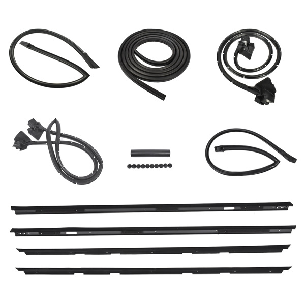 9Pcs Trunk Seal Weatherstripping Kit 128555 for Chevrolet Monte Carlo 1983-1988