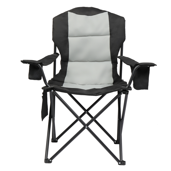  35*22*41in  Camping Chair Fishing Chair Folding Chair Black Gray