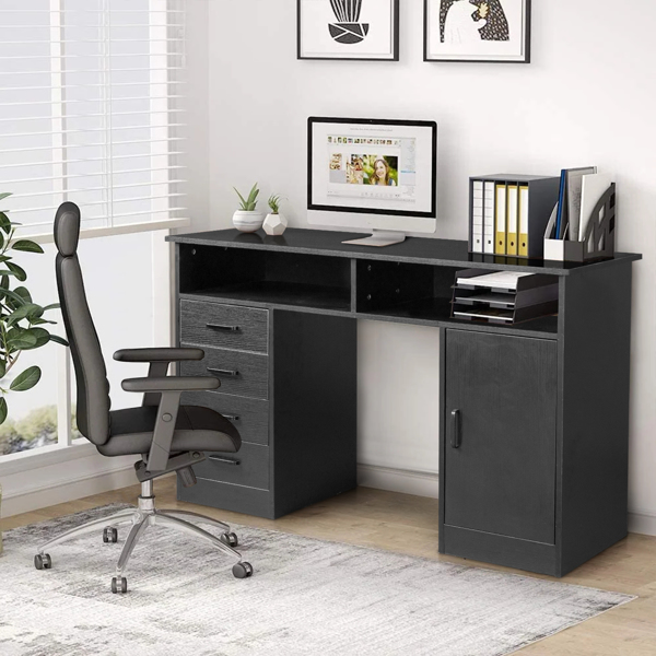 [Old code:15411176]General Style Modern P2 15MM Chipboard Computer Desk White