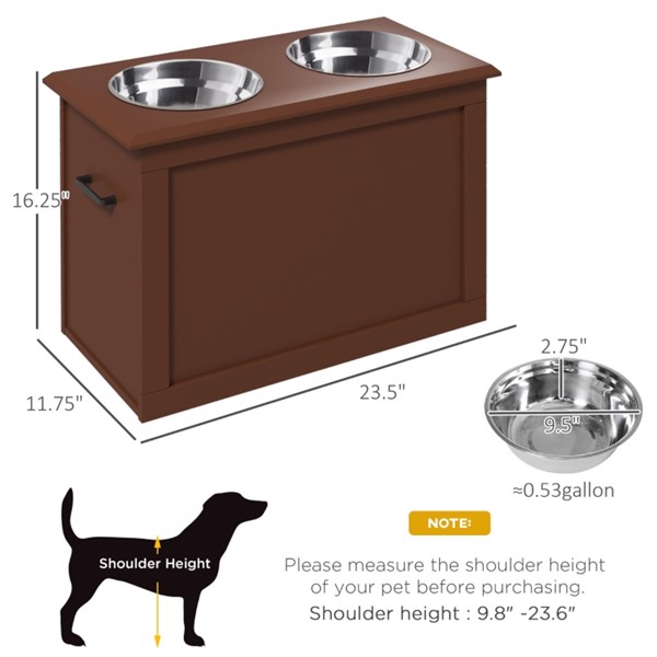 Dog bowls /Pet Feeding Storage   ( Amazon Shipping)（Prohibited by WalMart）