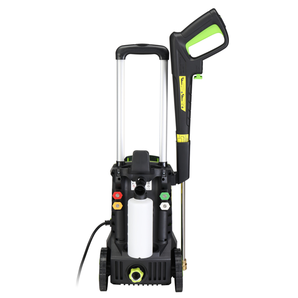 110V,1300PSI 201A 110V,1300PSI,1800W high pressure cleaning machine green