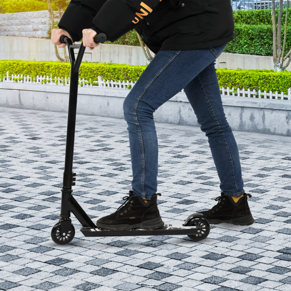 Pro Scooter for Teens and Adults, Freestyle Trick Scooter Black