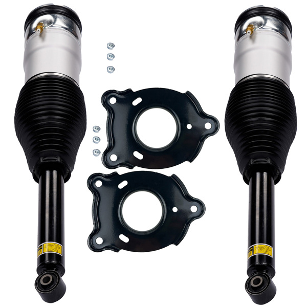 Pair Rear Air Suspension Shock Struts For Tesla Model S 2012-2016 6006352-00-C 6006353-04-A 6006353-06-C