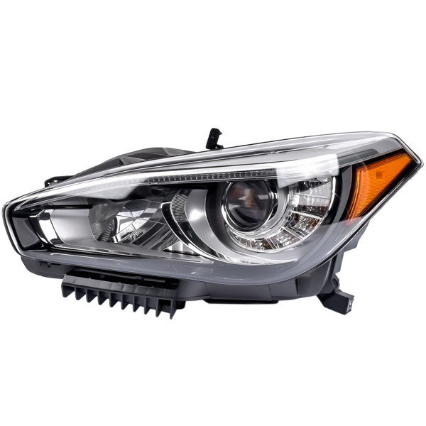 Headlight Assembly Non AFS Full LED For Infiniti Q70 Sedan 2015-2019 Driver Side Headlamp 26060-4AP0A 260604AP0A 26060-4AP0B 260604AP0B