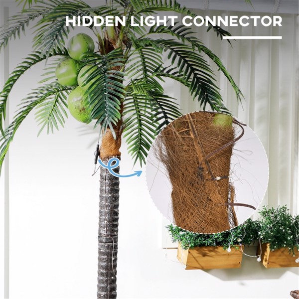 Artificial palm trees/Green plants ( Amazon Shipping)（Prohibited by WalMart）