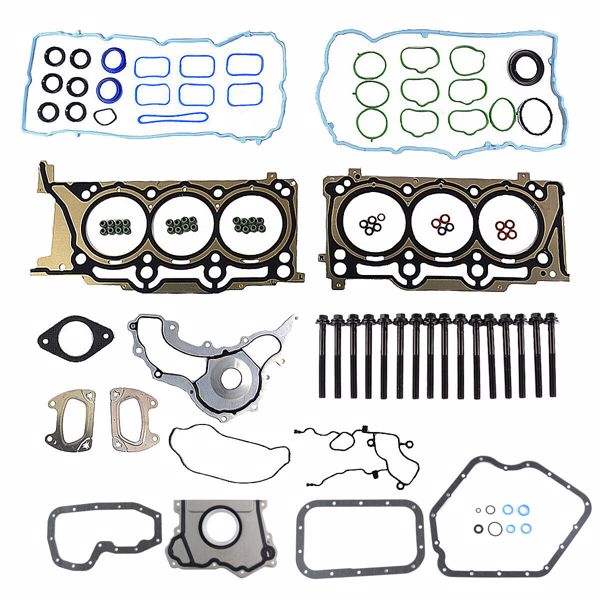 Fits 2011-2015 Chrysler Dodge Jeep Ram 3.6L VIN G Full Head Gasket Bolts Set