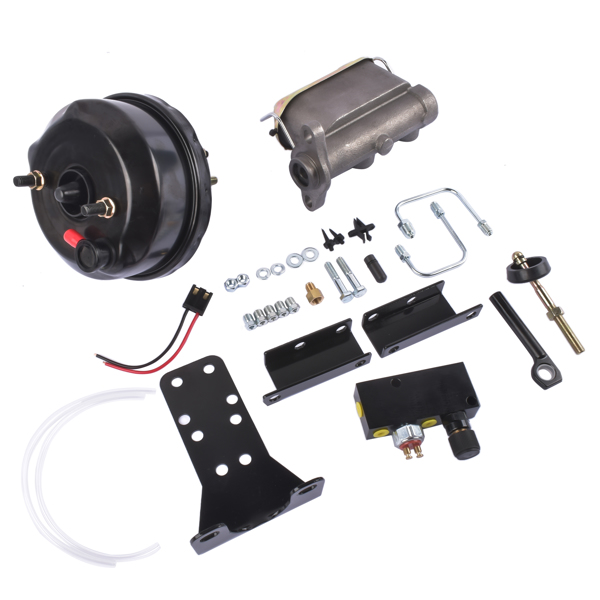 Power Brake Booster Conversion Kit for Ford Mustang 64-66 Adjustable Block Valve