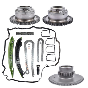 Timing Chain Kit w/ Camshaft Adjuster for Mercedes M271 C200 C250 C180 E200 E250 CGI 1.8L 2710501400