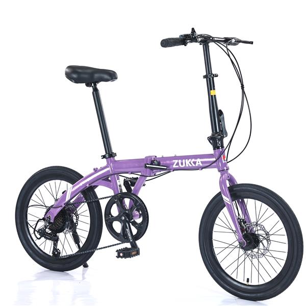 20" Folding Bike Aluminium Alloy Frame 8 Speed  City Bike