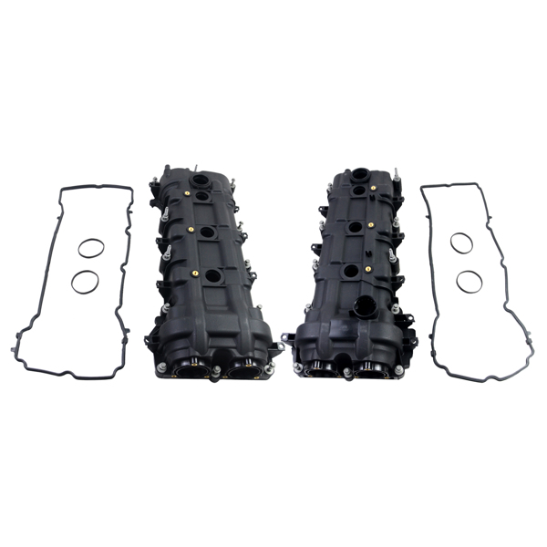 Pair Valve Covers w/ Gaskets For Dodge Ram Jeep Cherokee Chrysler 300 3.6L 11-19 5184069AN 5184068AN  