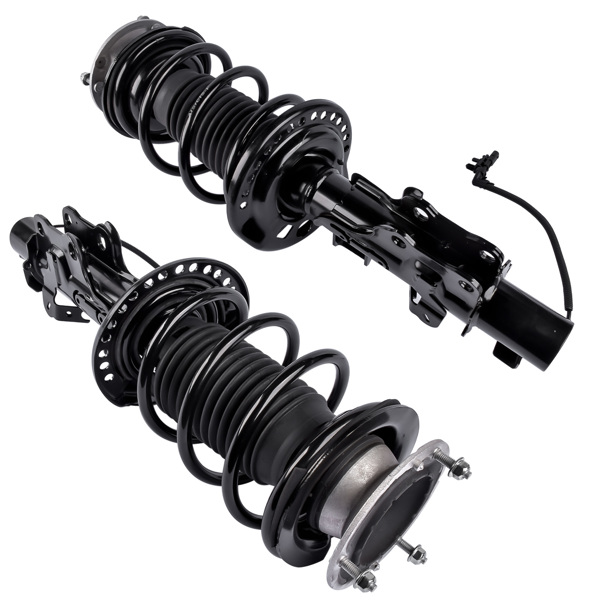 Pair Front Left & Right Shock Strut Coil Spring Assembly with Electric For Cadillac ATS 2013-2019 23247469 19300064 23247470 19300065