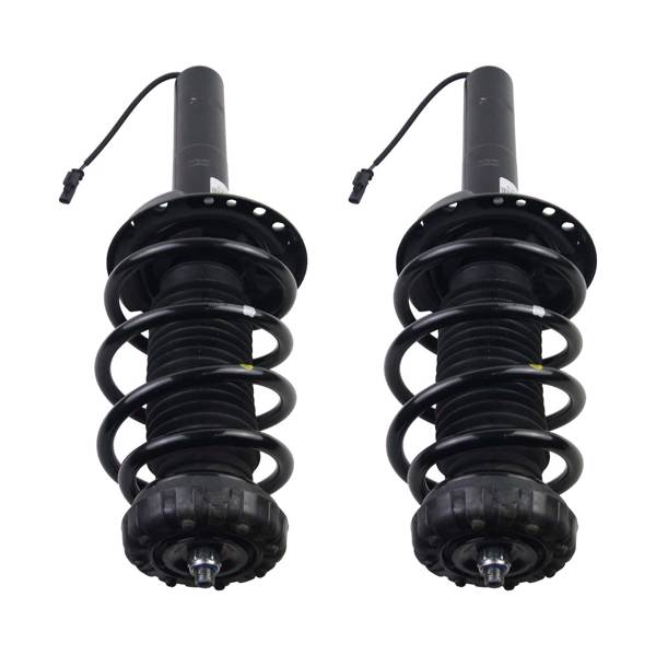 Pair Front Shock Strut Coil Spring Assembly For Cadillac XTS 2013-2019 with Electric 5801096 22906209 22962890 23101683 23220501