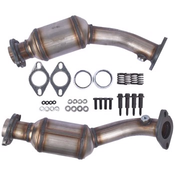 Pair Front Catalytic Converters Left & Right for Cadillac CTS & STS 3.6L V6 2008-2011 16684 16685