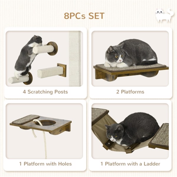  Cat Wall Shelves/Cat Trees /Cat Climbing Tower ( Amazon Shipping)（Prohibited by WalMart）