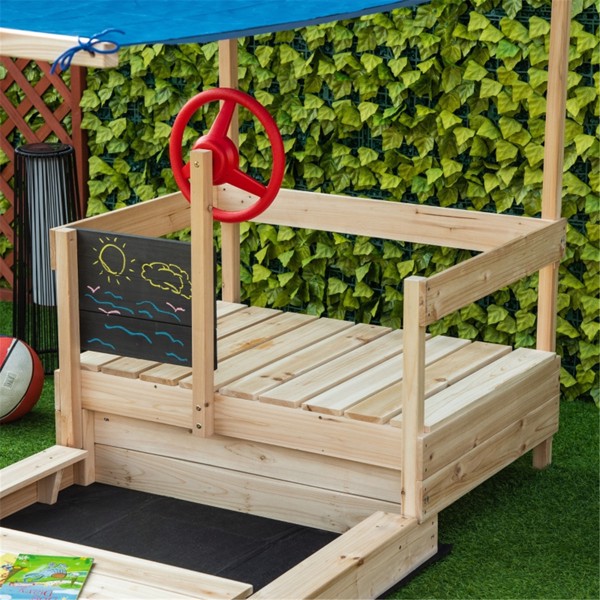 Kids Sandbox with Cover ( Amazon Shipping)（Prohibited by WalMart）