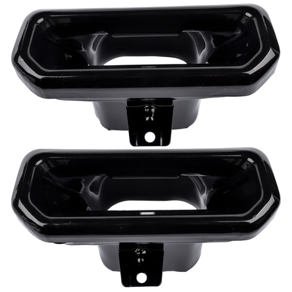 2x Rear Left and Right Exhaust Tips / Bezels for 2019-2023 Chevy Silverado GMC Sierra 1500