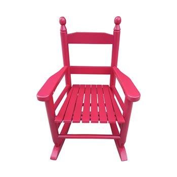 Children\\'s rocking rose red chair- Indoor or Outdoor -Suitable for kids-Durable