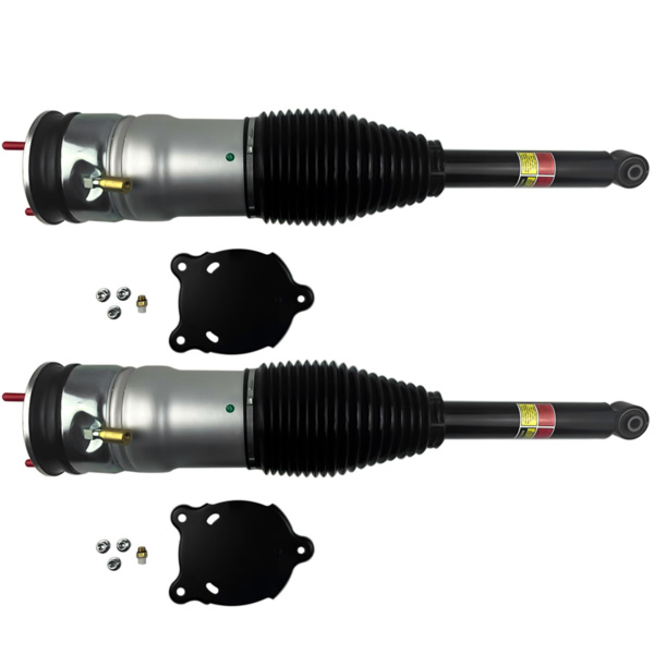 Pair Rear Air Suspension Shock Struts For Tesla Model S 2012-2016 6006352-00-C 6006353-04-A 6006353-06-C